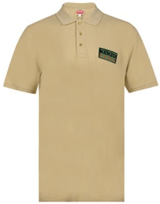 KENZO 卡其色刺绣标志短袖POLO衫 FD55PO0064PU-11 Order KENZO 卡其色刺绣标志短袖POLO衫 FD55PO0064PU-11
