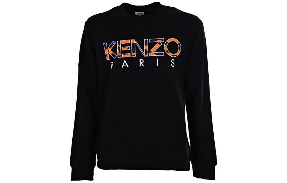 KENZO  Letter Logo Crewneck Long Sleeve Sweatshirt F955SW0004MD-78