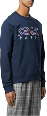 KENZO Sudadera de Manga Larga con Logo de Letras F955SW0004MD-78 Cheap KENZO Sudadera de Manga Larga con Logo de Letras F955SW0004MD-78