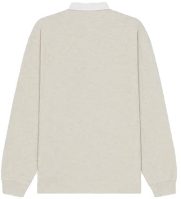 겐조 라이트 그레이 레터 패턴 긴팔 폴로 셔츠. FD65PO5294SI-93 Lookbook 겐조 라이트 그레이 레터 패턴 긴팔 폴로 셔츠. FD65PO5294SI-93