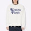 Shop KENZO 标志长袖圆领卫衣 FE55SW1464MG-02