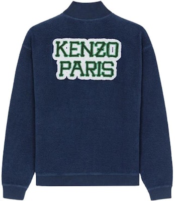 KENZO Jaket Panjang Lengan Logo Bordir dengan Resleting. FC65BL7464MJ-77 Lookbook KENZO Jaket Panjang Lengan Logo Bordir dengan Resleting. FC65BL7464MJ-77