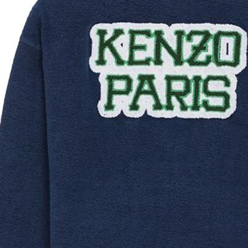 Sizing KENZO Jaket Panjang Lengan Logo Bordir dengan Resleting. FC65BL7464MJ-77