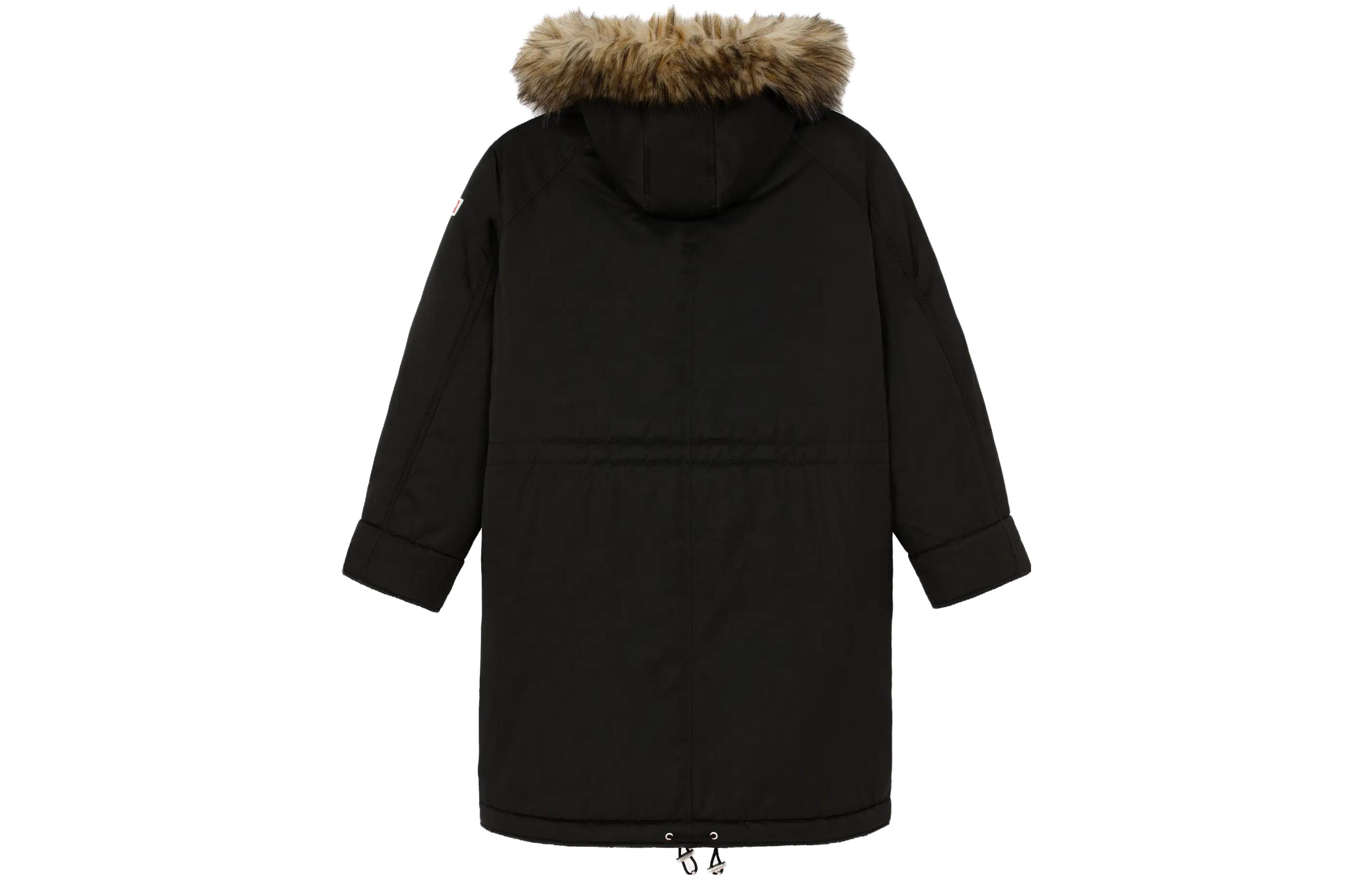 Lookbook KENZO Abrigo Largo con Capucha Desmontable en Negro. FD65OU3079OD-99