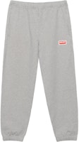 KENZO Loose Fit Grey Jogger Pants with Letter Print. FD65PA7034ME94 KENZO Loose Fit Grey Jogger Pants with Letter Print. FD65PA7034ME94