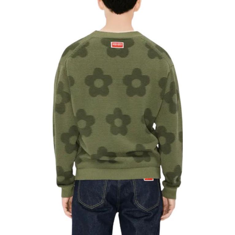 Purchase KENZO Sweater Longgar Bermotif Bunga Warna Hijau. FD65PU4243CA-61