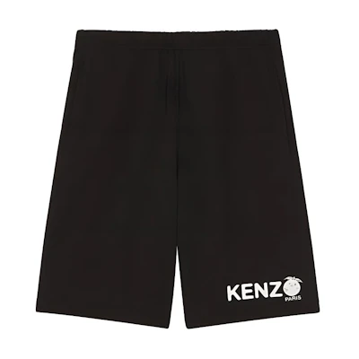 KENZO Low-Waist Elastic Letter Straight Casual Shorts Black. FE55PA8084MG-99
