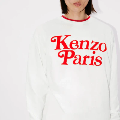 KENZO 多色字母印花長袖圓領T恤 FE55TS1454SI-02 Sizing KENZO 多色字母印花長袖圓領T恤 FE55TS1454SI-02