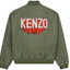 Lookbook KENZO 橄榄绿标志拉链立领夹克 FD65BL1279OC51