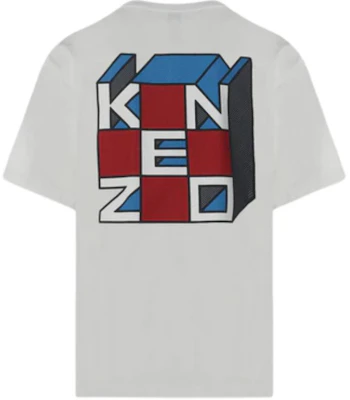 KENZO Oversized White Crewneck Logo T-Shirt. POIZON240621999 Lookbook KENZO Oversized White Crewneck Logo T-Shirt. POIZON240621999