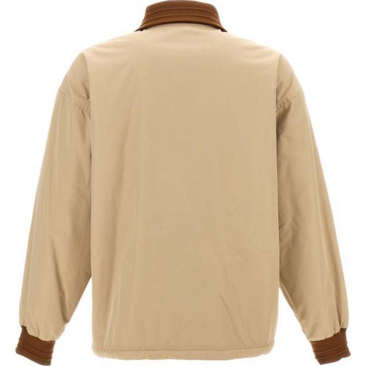 KENZO  Reversible Zipper Slim Fit Long Sleeve Jacket Khaki Color FE65BL0639OI-11 圖 4