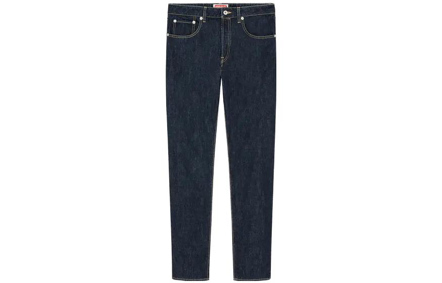 KENZO  Slim Straight Jeans Blue. FD65DP1016B1DM