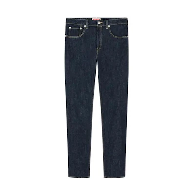 KENZO Slim Straight Jeans Blue. FD65DP1016B1DM