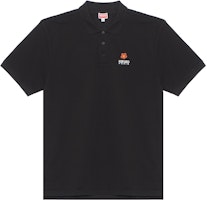 KENZO Solid Black Short Sleeve Polo Shirt. FC65PO0024PU-99J KENZO Solid Black Short Sleeve Polo Shirt. FC65PO0024PU-99J