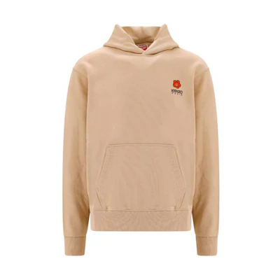 KENZO Solid Color Hoodie Beige. FD55SW4414MF12