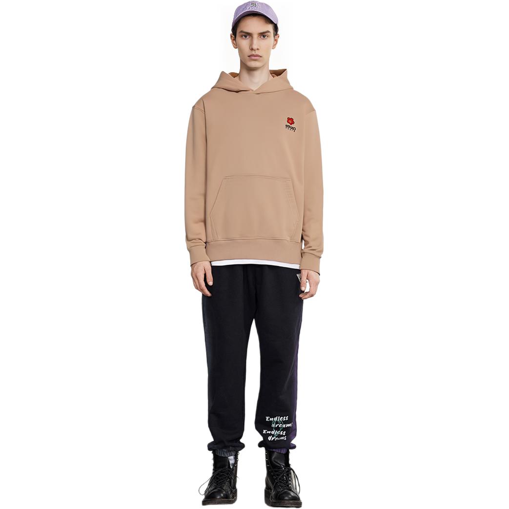 KENZO  Solid Color Hoodie Beige. FD55SW4414MF12 圖 4