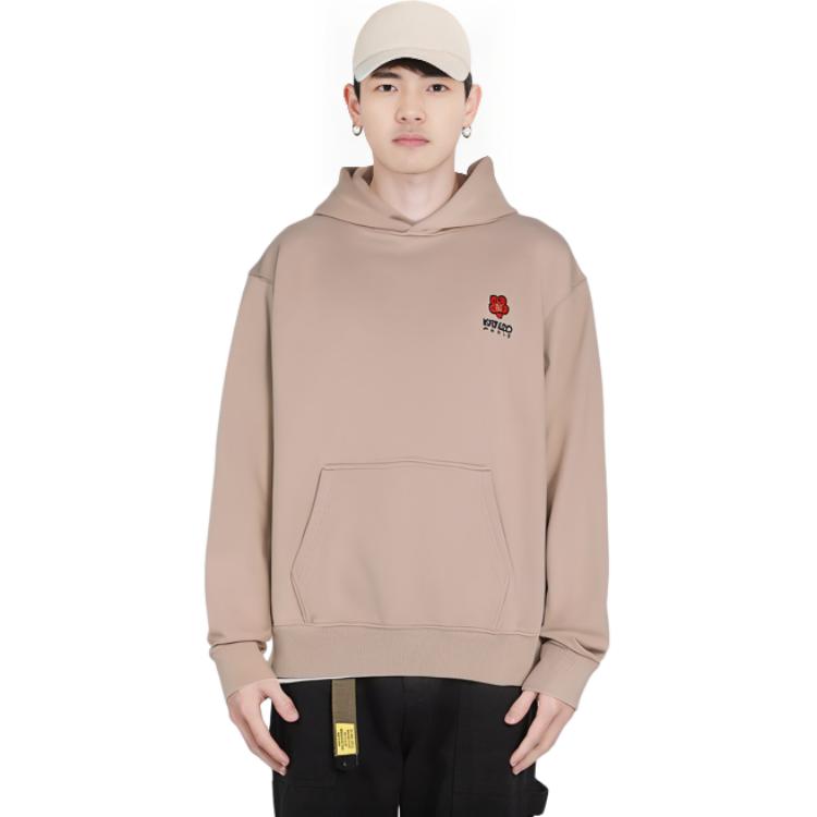 KENZO  Solid Color Hoodie Beige. FD55SW4414MF12 圖 7