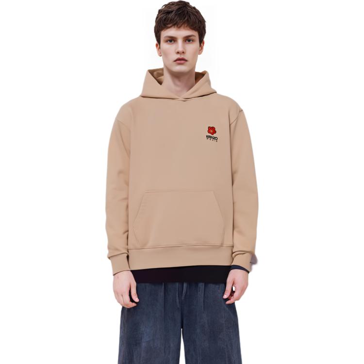 KENZO  Solid Color Hoodie Beige. FD55SW4414MF12 圖 8