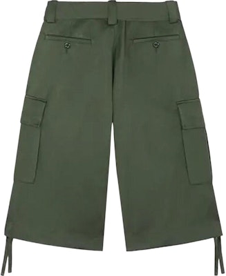 KENZO 綠色軍綠寬鬆短褲 休閒風格 FE55SH2369GF-51 Lookbook KENZO 綠色軍綠寬鬆短褲 休閒風格 FE55SH2369GF-51