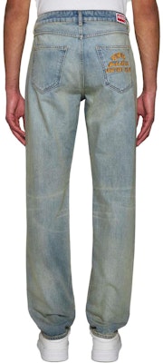 KENZO Pantalones Vaqueros Azules Rectos con Botones FE55DP1016B8-DY Purchase KENZO Pantalones Vaqueros Azules Rectos con Botones FE55DP1016B8-DY