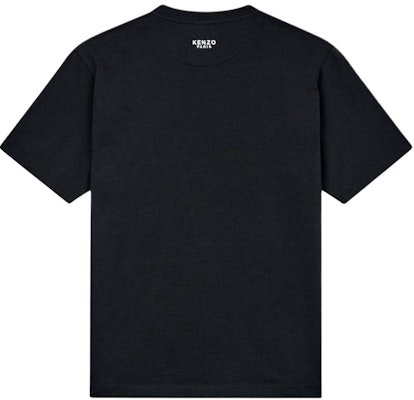 KENZO Kaos Hitam Slim Fit Logo Solid Crewneck FE65TS4744SG-99J Lookbook KENZO Kaos Hitam Slim Fit Logo Solid Crewneck FE65TS4744SG-99J