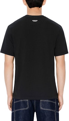 KENZO Kaos Hitam Slim Fit Logo Solid Crewneck FE65TS4744SG-99J Purchase KENZO Kaos Hitam Slim Fit Logo Solid Crewneck FE65TS4744SG-99J