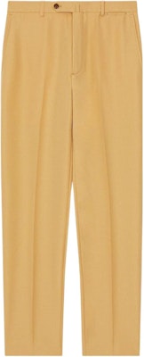 KENZO Solid Straight-Fit Casual Pants Khaki Color. FC65PA1069RG-11 Buy KENZO Solid Straight-Fit Casual Pants Khaki Color. FC65PA1069RG-11