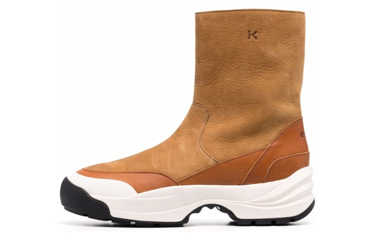 Kenzo 'Tan Fashion Ankle Boots' FB65BT060L76-13