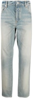 KENZO Vintage Washed High-Waisted Straight-Leg Jeans FD55DP1016A4-DY KENZO Vintage Washed High-Waisted Straight-Leg Jeans FD55DP1016A4-DY