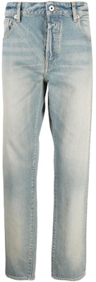 KENZO Vintage Washed High-Waisted Straight-Leg Jeans FD55DP1016A4-DY Order KENZO Vintage Washed High-Waisted Straight-Leg Jeans FD55DP1016A4-DY