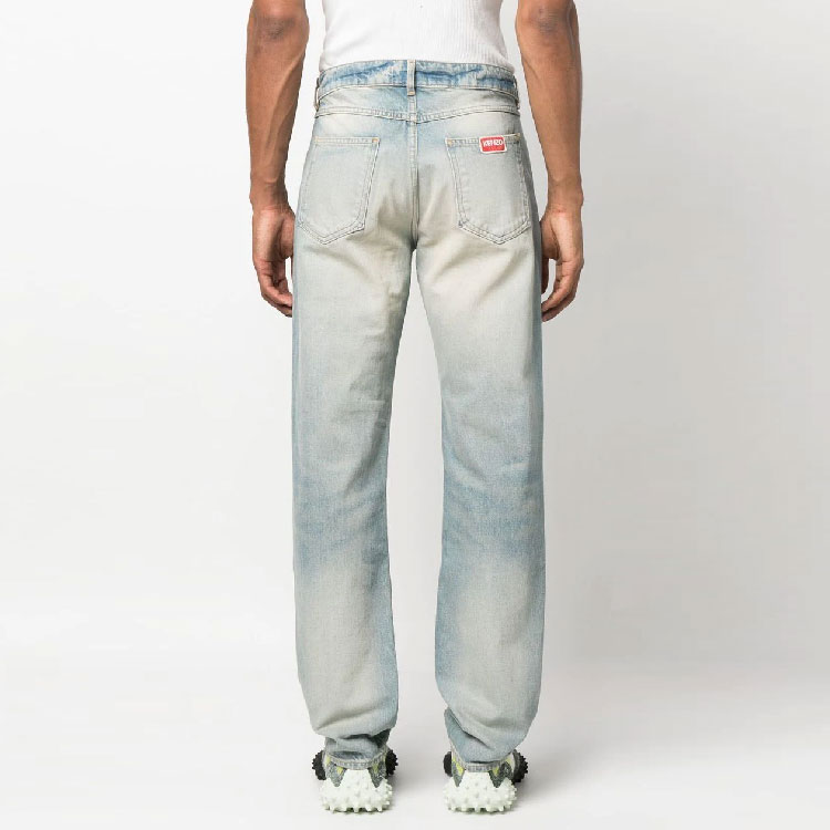 Lookbook KENZO  Vintage Washed High-Waisted Straight-Leg Jeans FD55DP1016A4-DY
