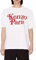 Purchase KENZO White Crewneck T-Shirt with Logo Graphic Print. FE55TS1914SY-02