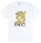 Order KENZO White Dragon Print Logo Crew Neck Regular Fit Short Sleeve T-Shirt F955TS0184V4-01