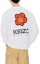 Details for KENZO Sudadera Blanca de Manga Larga con Letras Florales. FD55TS4444SG-01