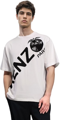 KENZO Camiseta Blanca con Logo Estampado y Manga Corta. FE55TS2804SY-02 Lookbook KENZO Camiseta Blanca con Logo Estampado y Manga Corta. FE55TS2804SY-02