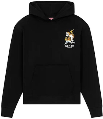 KENZO 'Year Of The Dragon' Black Embroidered Classic Hoodie Sweatshirt . FE55SW1634ME-99J Buy KENZO 'Year Of The Dragon' Black Embroidered Classic Hoodie Sweatshirt . FE55SW1634ME-99J