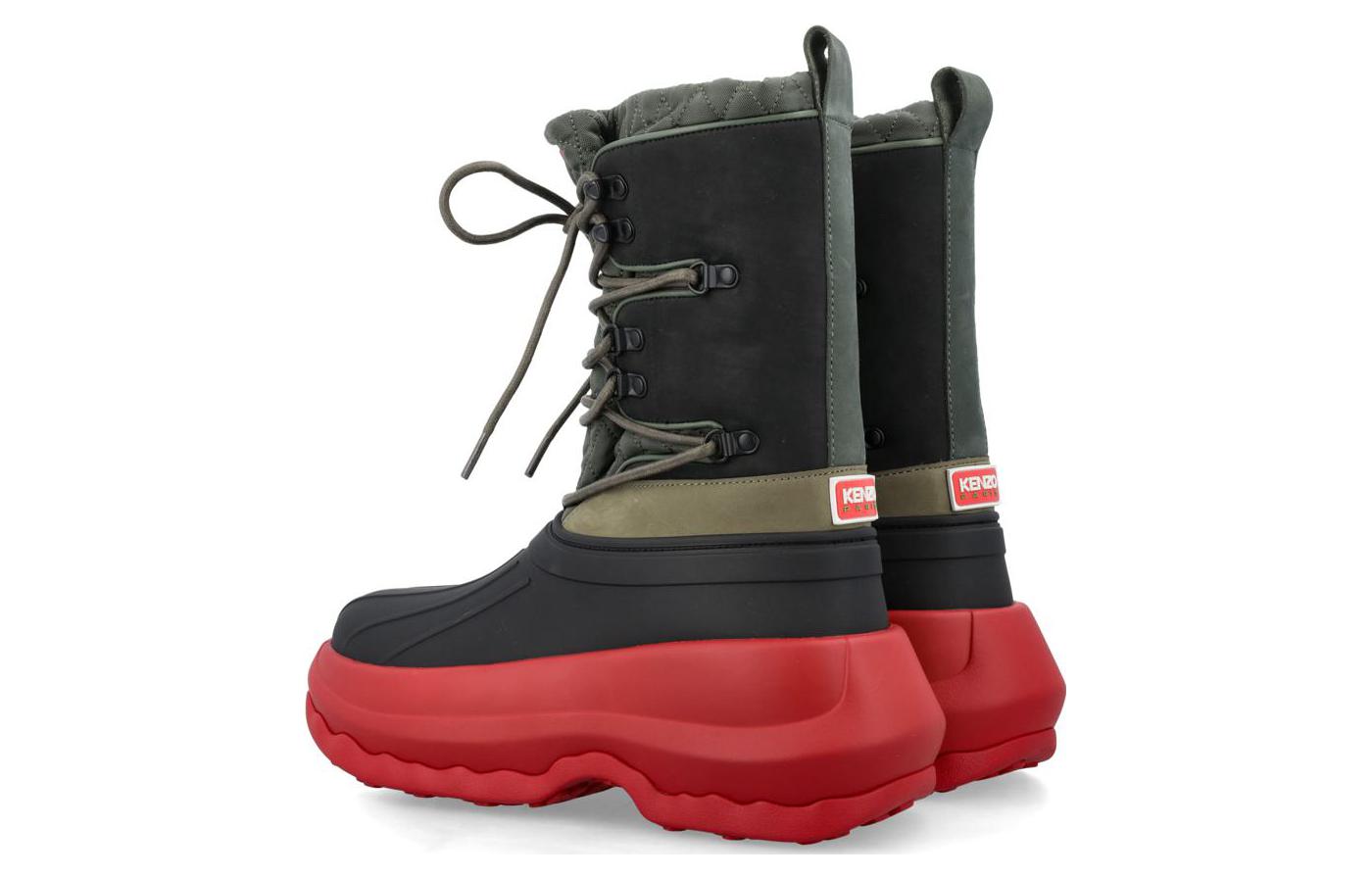 Kenzo Ankle Boot 'Black Green Red' 圖 3