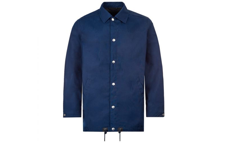 KENZO Back Logo Polo Collar Jacket Navy Blue FA55OU3641NK-77