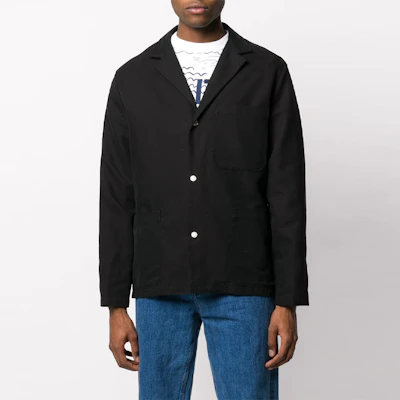 KENZO Jaket Blazer Kasual Hitam Logo Buckle FA55VE2121RC-99 Lookbook KENZO Jaket Blazer Kasual Hitam Logo Buckle FA55VE2121RC-99