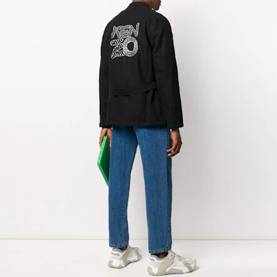 KENZO Jaket Blazer Kasual Hitam Logo Buckle FA55VE2121RC-99 Purchase KENZO Jaket Blazer Kasual Hitam Logo Buckle FA55VE2121RC-99