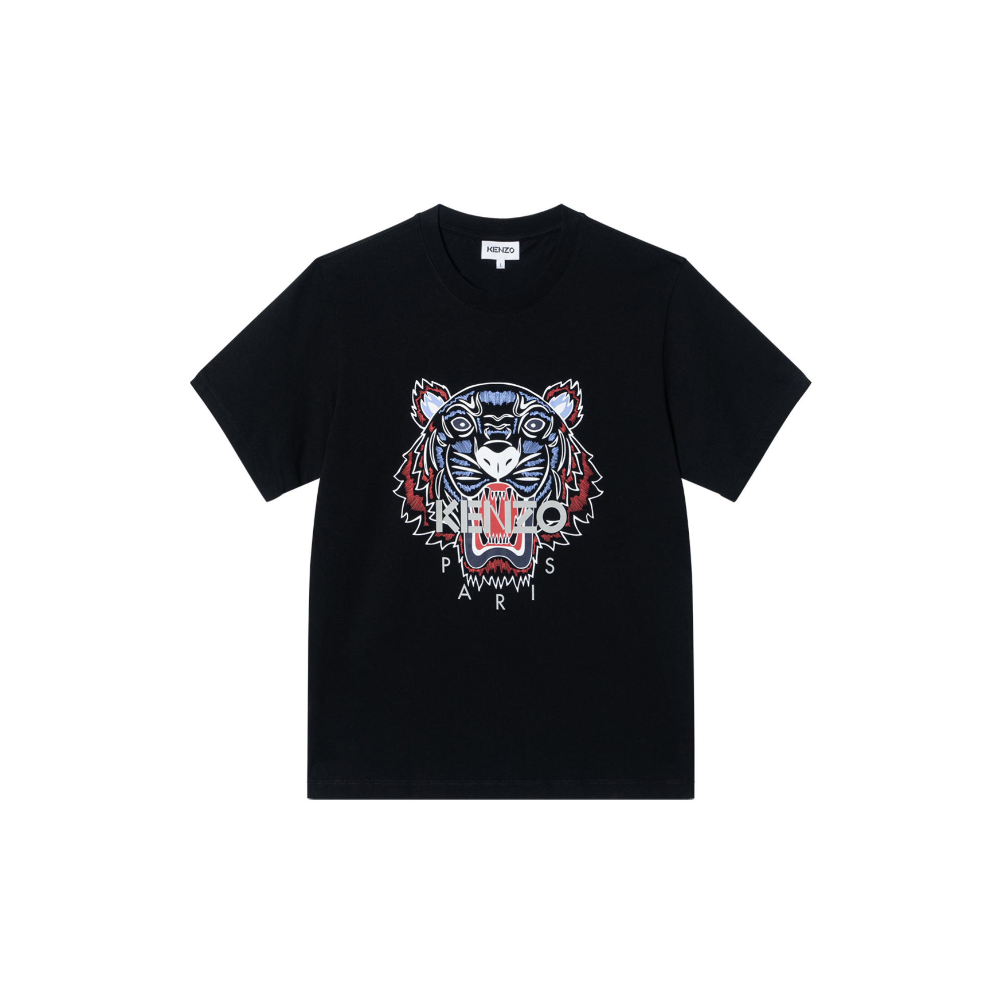 Order KENZO Kaos Hitam Classic Tiger Head Graphic. FA55TS0504YA-99