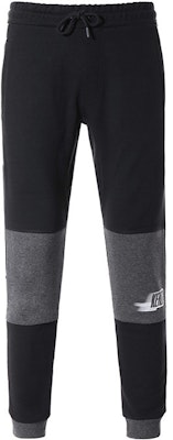 KENZO Black Colorblock Elastic Joggers F965PA7594BG-99 Buy KENZO Black Colorblock Elastic Joggers F965PA7594BG-99