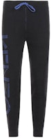 KENZO Black Cotton Sweatpants with Logo Print F955PA8163BA-99 KENZO Black Cotton Sweatpants with Logo Print F955PA8163BA-99