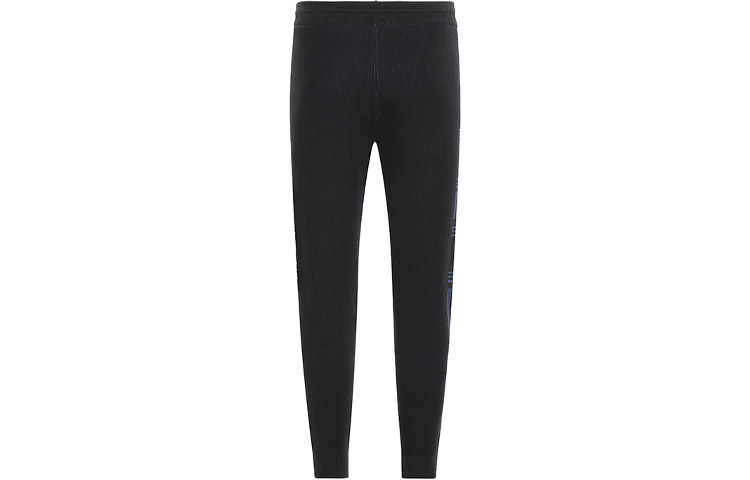 Lookbook KENZO 黑色棉質運動褲帶標誌印花 F955PA8163BA-99