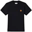 Buy KENZO Black Cotton T-Shirt with Small Tiger Head Pattern FA65TS0034SJ-99