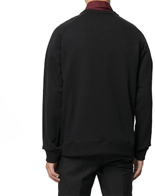 KENZO 黑色虎頭標誌圓領運動衫 F765SW1194XG-99 Shop KENZO 黑色虎頭標誌圓領運動衫 F765SW1194XG-99