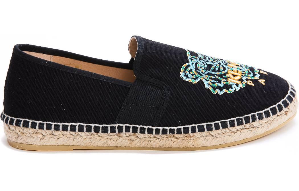 Kenzo Black Flat Shoes JW '216452201760113347' FC52ES188F