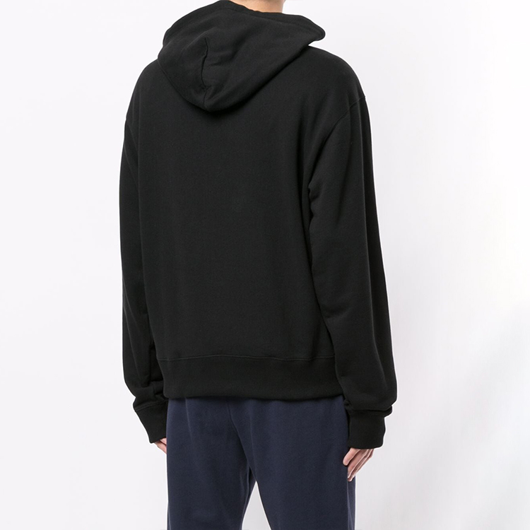 KENZO Black Heavyweight Hoodie with Logo Print FA65SW3004MD-99 圖 5