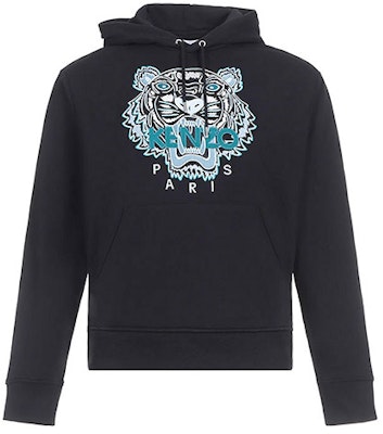 KENZO Hoodie Hitam dengan Sulaman Kepala Harimau FA6-5SW310-4XA-99 Buy KENZO Hoodie Hitam dengan Sulaman Kepala Harimau FA6-5SW310-4XA-99