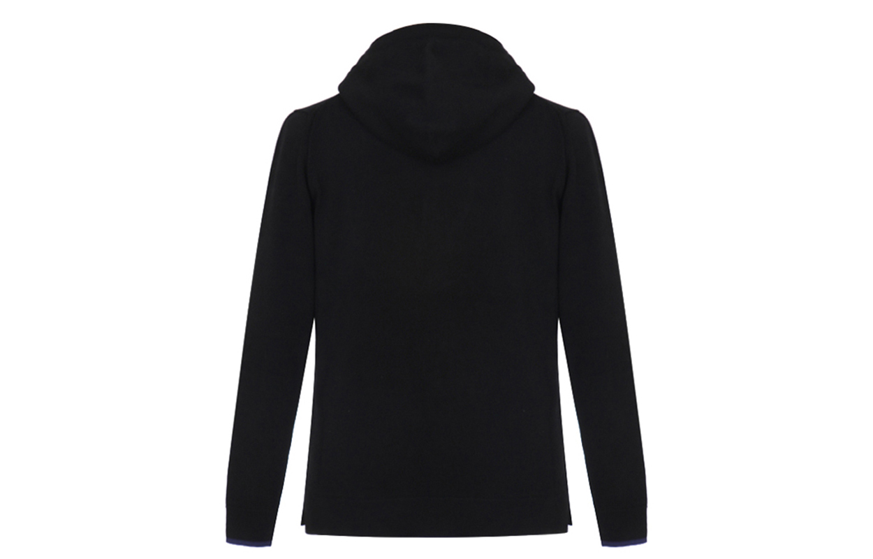 KENZO Black Hoodie with Embroidered Tiger Logo FA55PU5043AB-99 圖 3